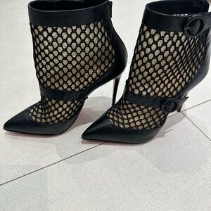 Christian Louboutin lace Booties 37.5
